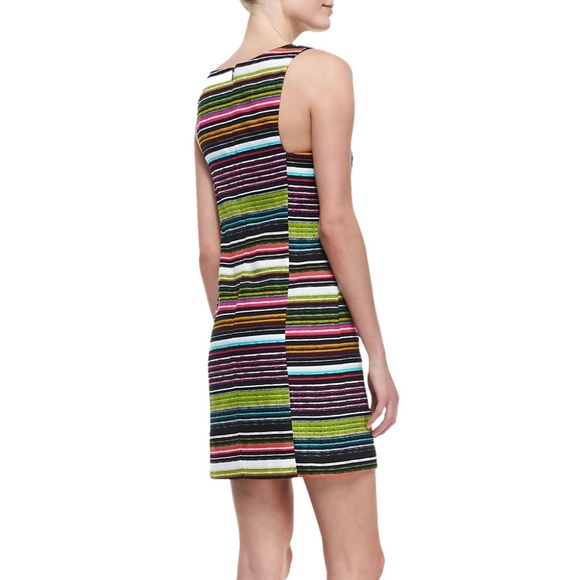 Trina Turk Ila Stripe Shift Dress 6 - Picture 3 of 6